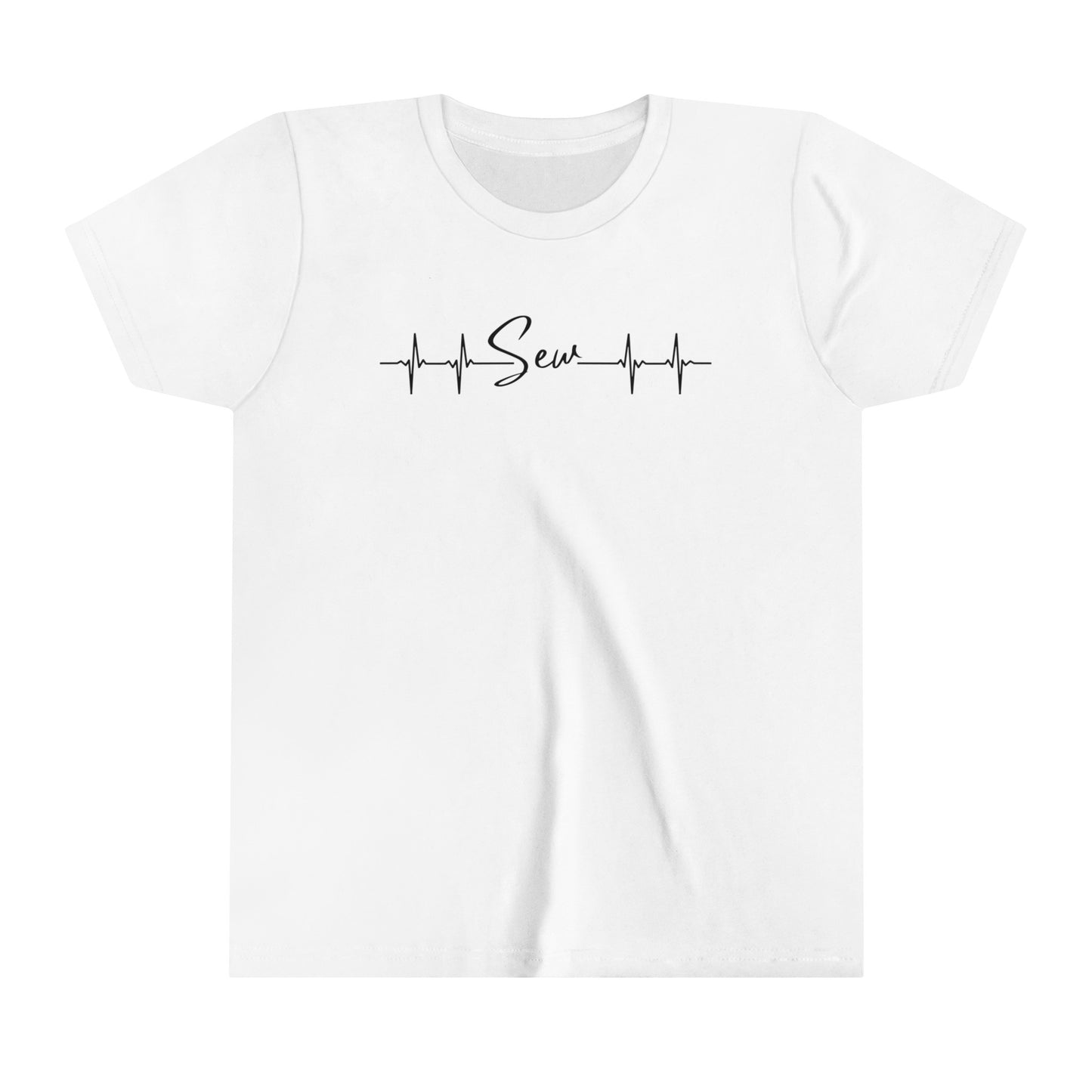 Sewing Heartbeat Youth Short Sleeve Tee