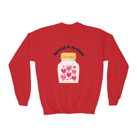 Kids Jar of Hearts Crewneck Sweatshirt